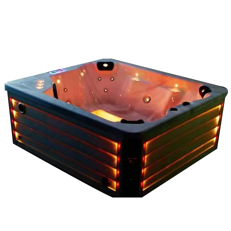 Bathtub Manufacturer Sale Best Freestanding Acrylic Portable Led Air Jet Whirlpool Bathtub Hot Tub