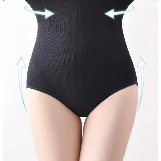 2024 Newest High Waist Hip Lift Triangle Underwear Women Natural Butt Lifter Control Panties Peach Hip Beauty Underwear