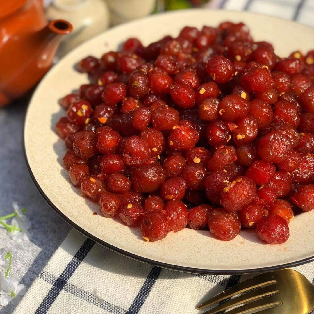 Варенье из свежего звездного джема крыжовника с солью Чили имеет кислый пряный вкус высокое качество вьетнамский