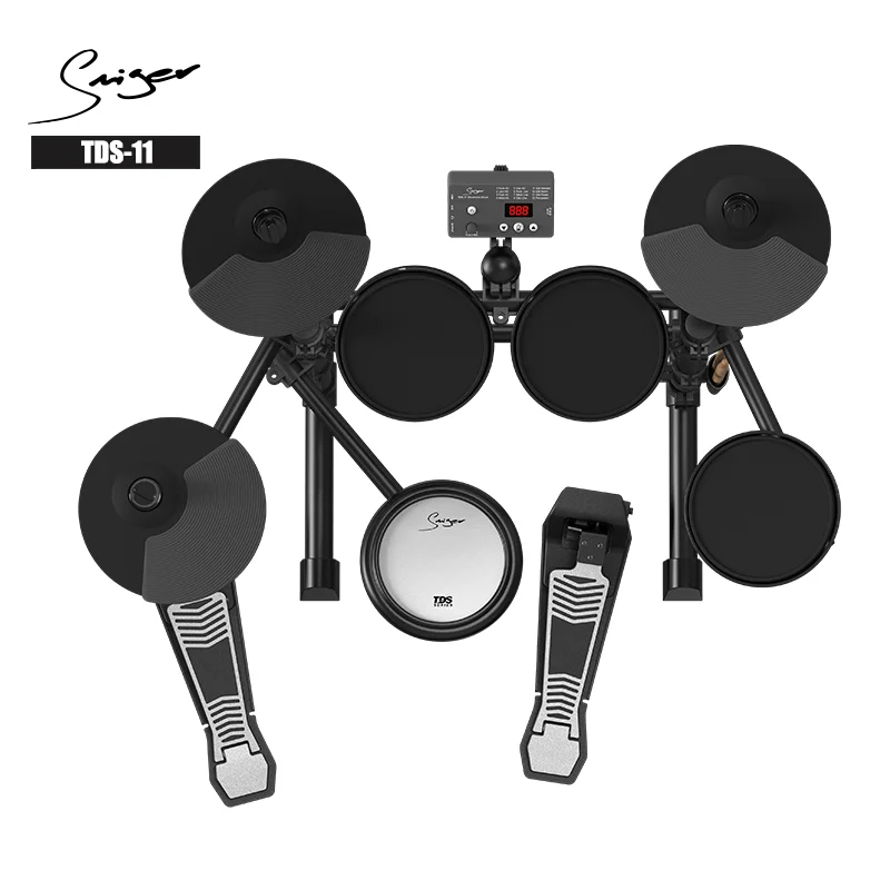 China Factory Hot Selling smiger beginner Digital Drum Musical Instruments Electronic Drum Set