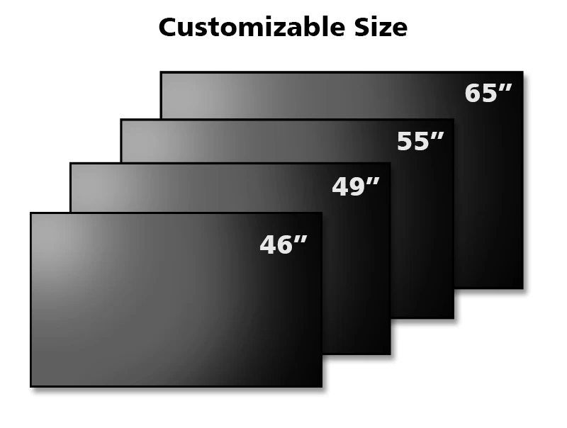32 43 50 55 Inch Indoor 4K LCD Video Wall Display Advertisement Screen Wall Screen Digital Signage