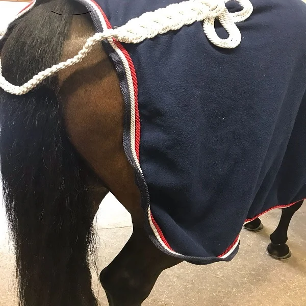 Good quality equestrian equine warm rugs breathable waterproof horse fleece rug stable blanket manufacturer India