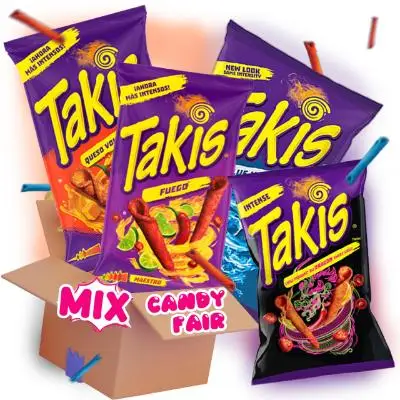 Хит продаж закуски чипсы Takis blau 60 г тонкие картофельные Зерновые масло мед