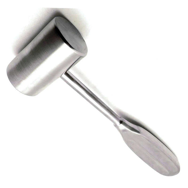 High Quality Bergman Mallet Solid Head Mead Bone Mallet Metal Steel Replaceable Bone Mallet Orthopedic Surgical Hammer