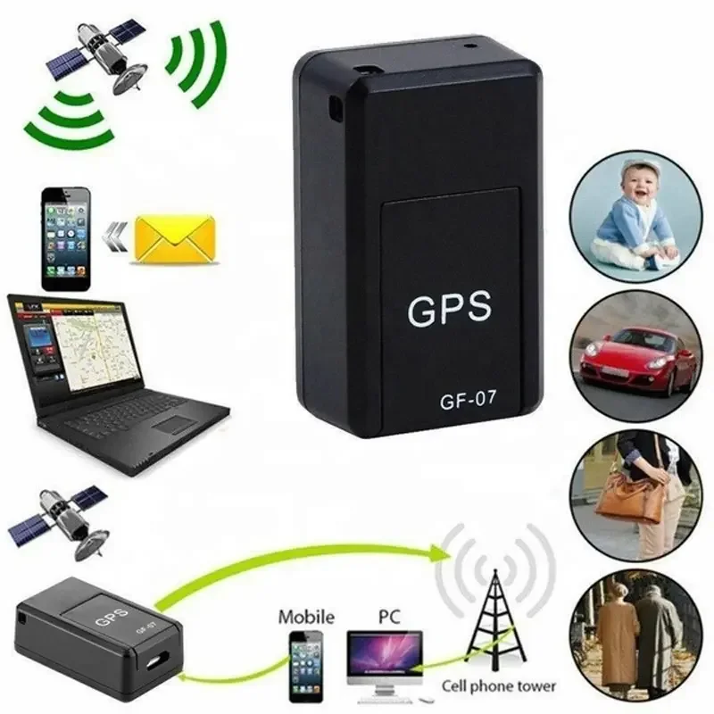 GF07 беспроводной мини Магнитный GPS трекер устройство слежения за автомобилем Детский локатор Голосовое управление транспортное средство