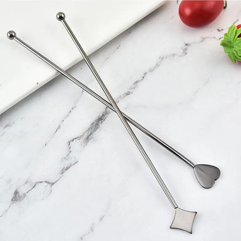 Best Design Metal Bow Shaped High Quality Handmade Antique Cocktail Stirrer Blender Stick Table Decor Premium Tool