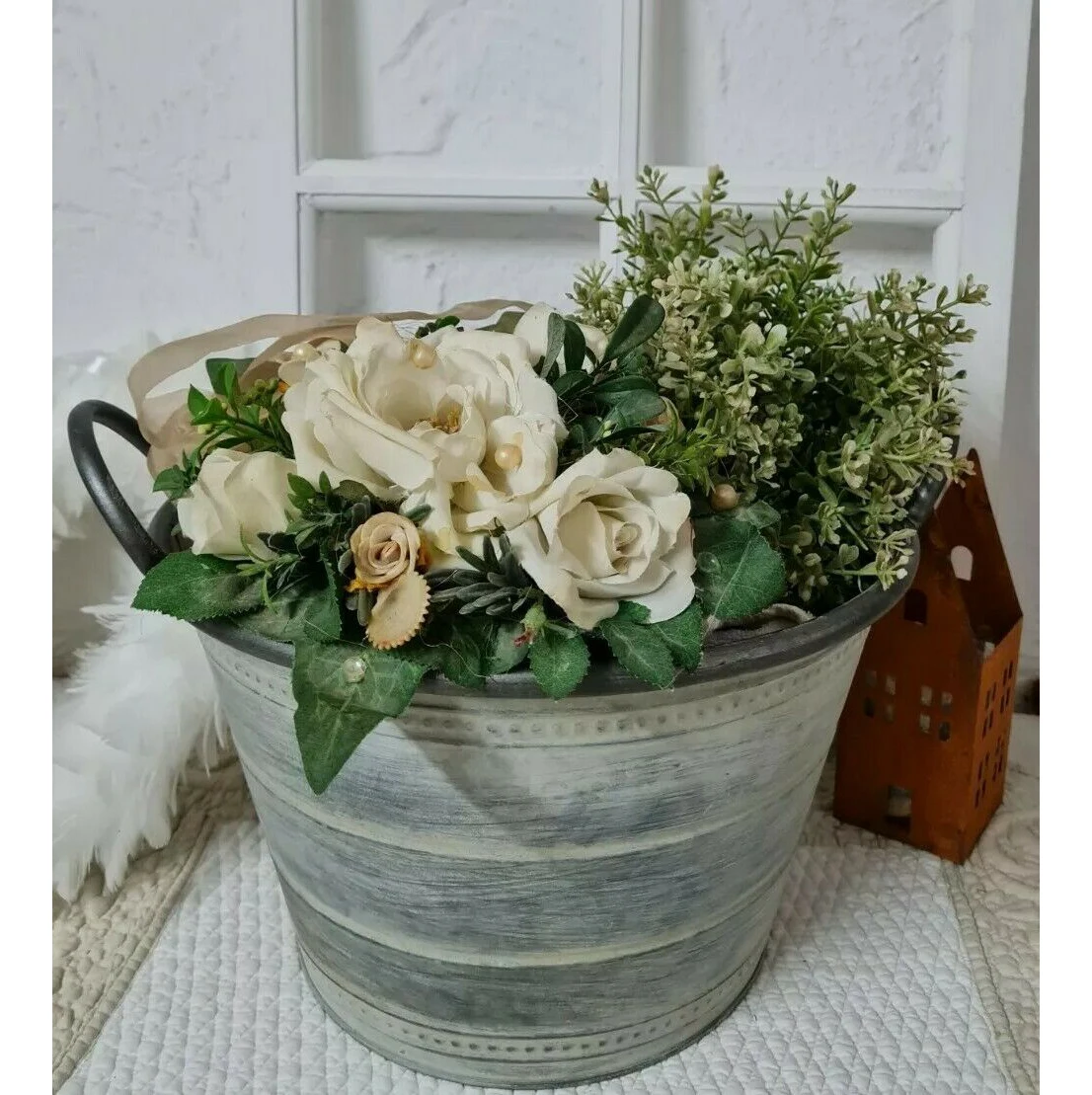 Набор из 2 декоративных оловянных оцинкованных металлических ВАЗ