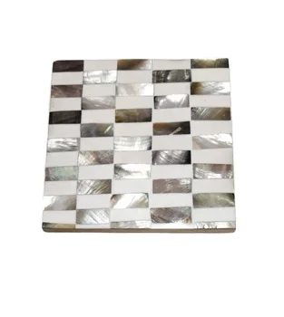 Southeast Asian style Factory Supply Round Square Walnut Bam WOODEN MATS PADS COASTERS HOME KITCHEN TABLE DECORATION ACCESSORIES