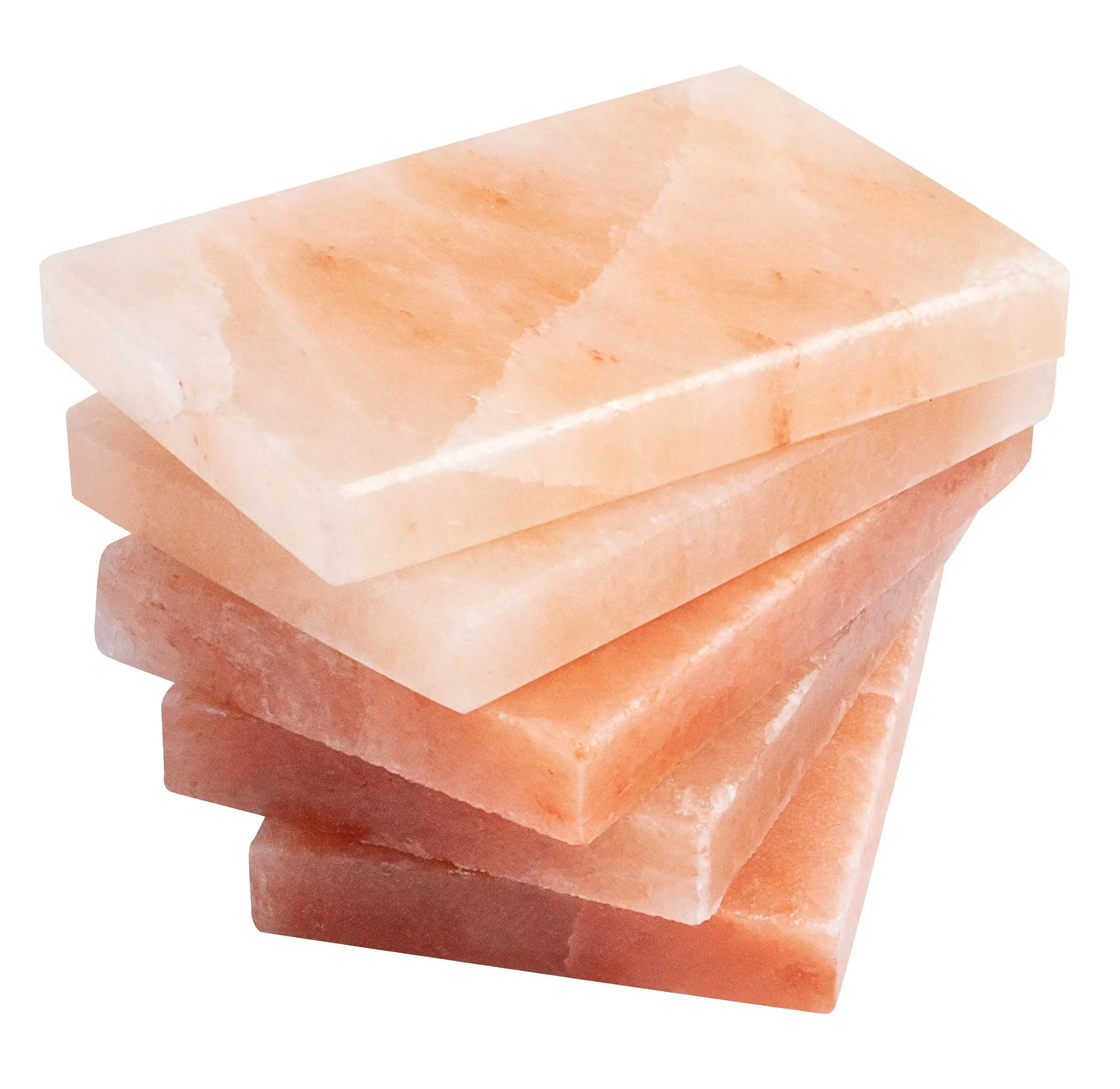 Лидер продаж хималайский пищевой хрустальный камень натуральная 100% солевая тарелка для гриля барбекю прямоугольной формы