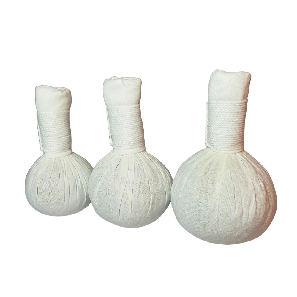 Thai Herbal Compress Massage Product of Thailand 120g/150g/200g with Clear Package and Private Logo