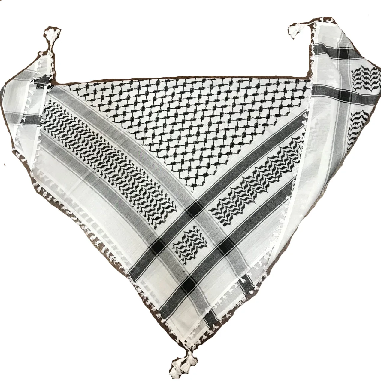 Palestine Scarf Ghaza Shemagh Arabian Kuffiyeh Ghatra Head Scarf Men Cotton Square Style Autumn Muslim Middle Eastern Scarf