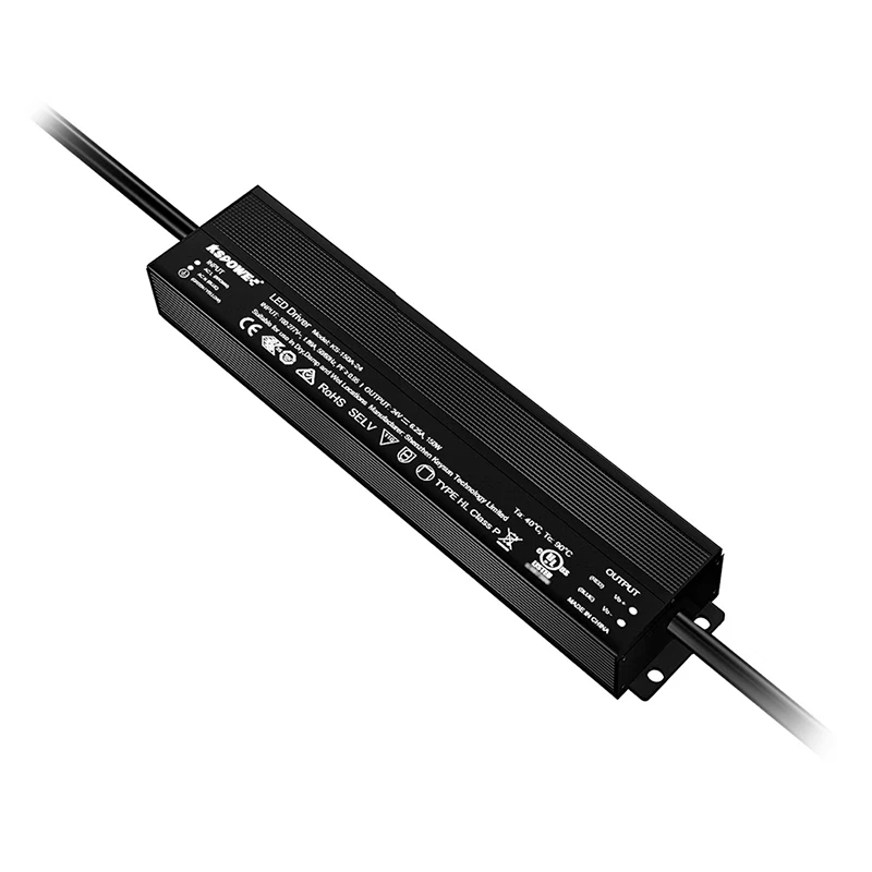 Christmas Lights 100 Watt Dimmable 24V 36V 48V Lighting Transformer Constant Voltage UL 12v caBinet Led Driver