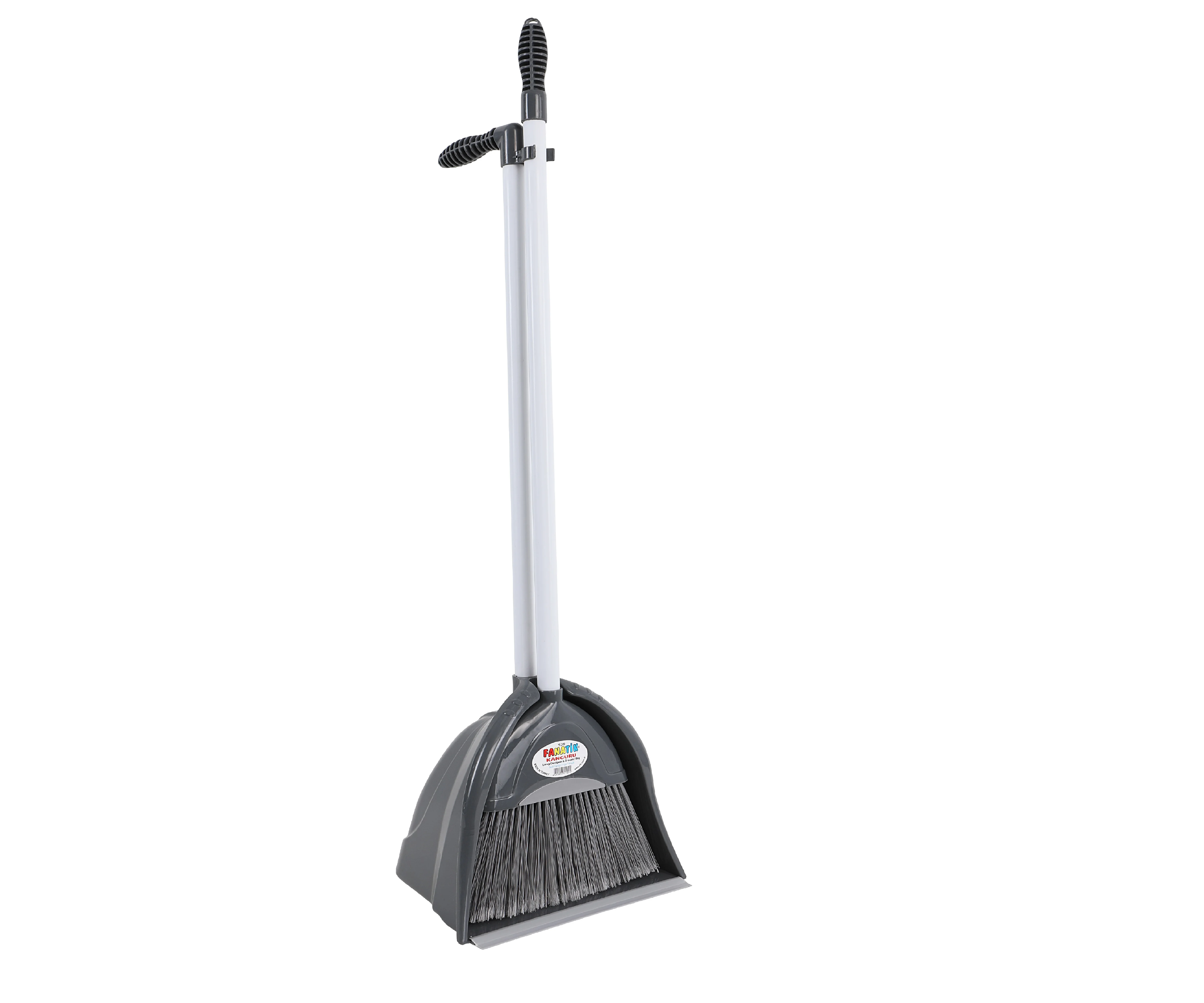 Multifunction Dust Cleaner Dustpan Broom Set Lobby Rubber Brush Long Handle Easy to Sweep Economic