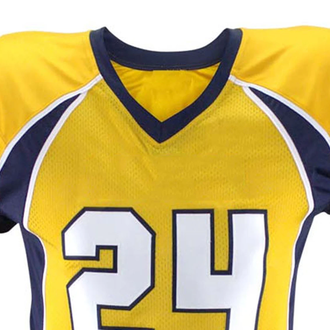 Top Quality Yellow American Football Jersey Printed Embroidered Available Wholesale Manufacture Club Competitive Prices Free