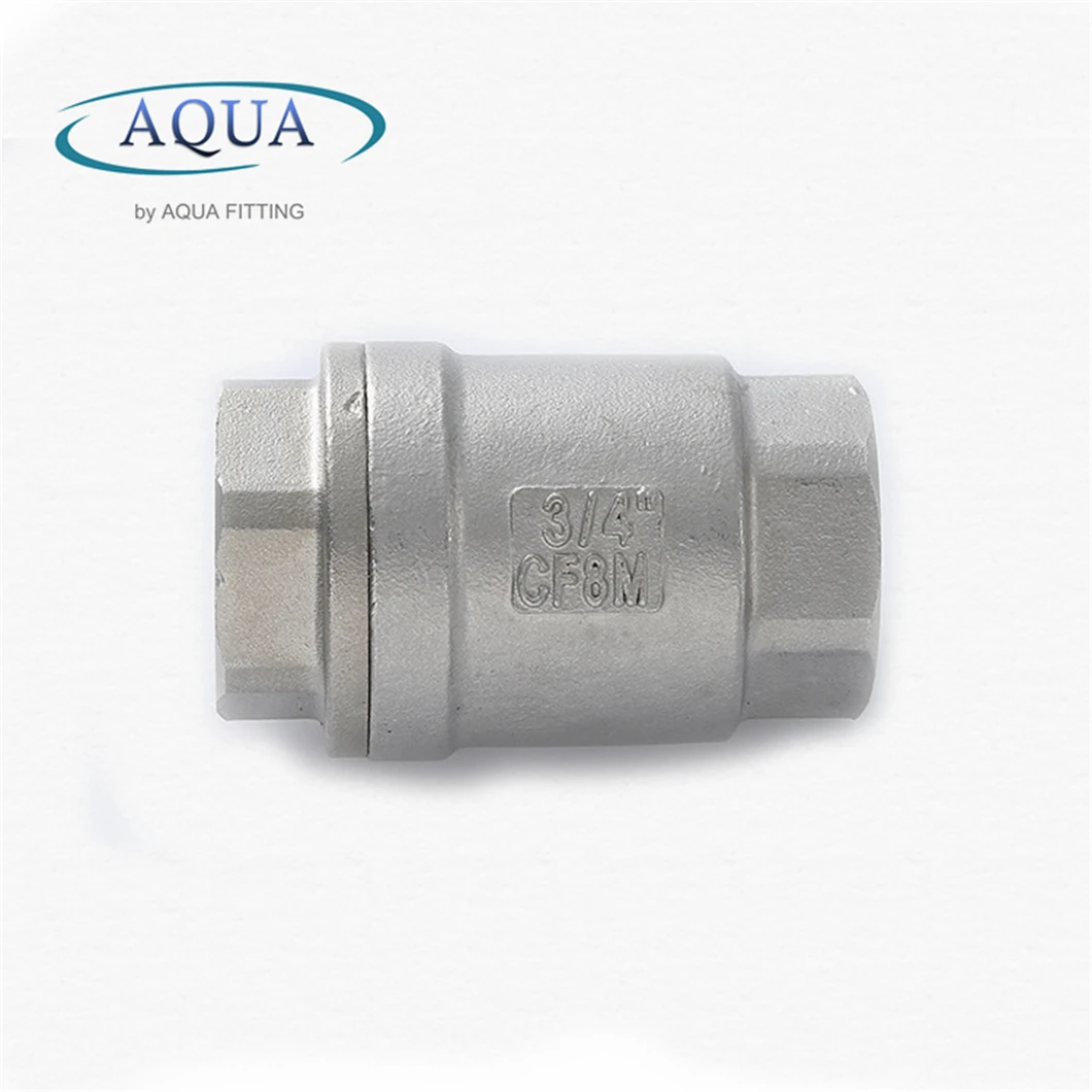 High quality Stainless Steel Lift Type 3/4 Inch Non Return Check Valve Ss 304 316 Stainless Steel Check Valve