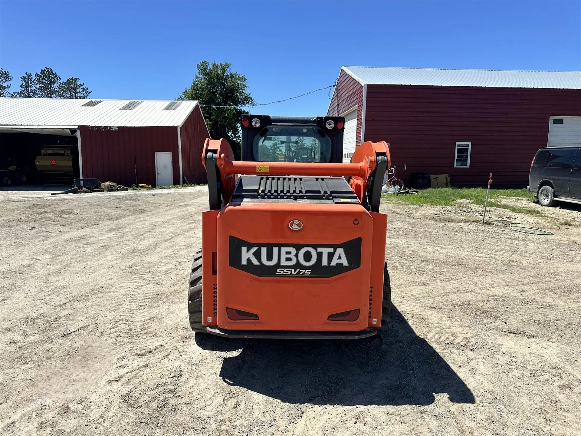 Hot Product Second Hand 2020 Kubota SSV75 Wheel Skid Steer Loader in Good Condition For Sale