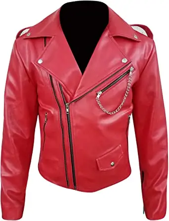 New Design Brown Men Jacket / Fully Customized Plus Size Jacket / Zipper Closure Leather Jacket For Men