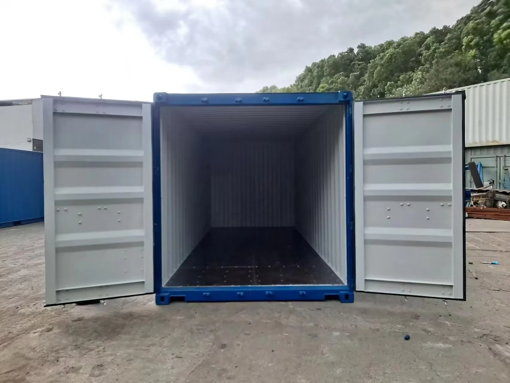 20 feet full new container with shipping certificate and  approval