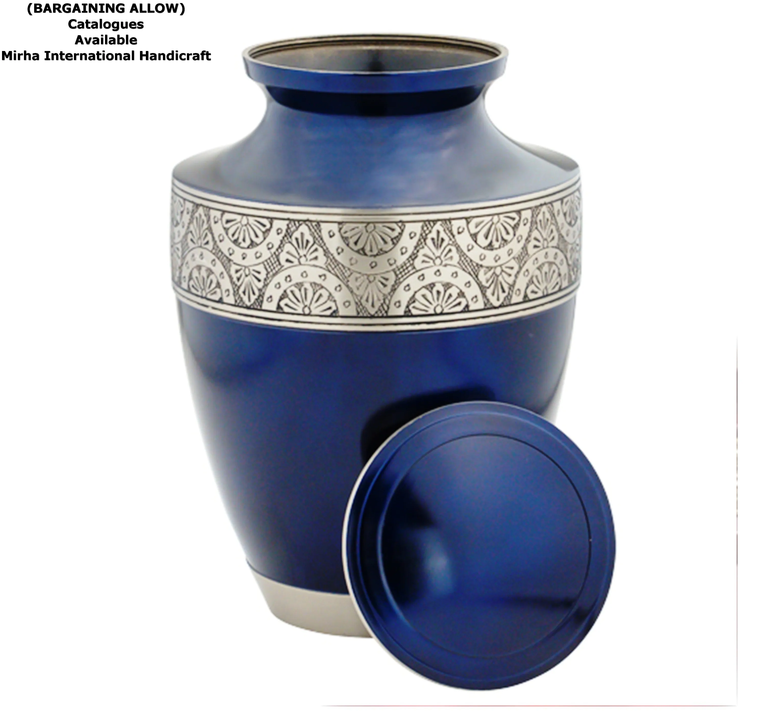 High Quality Human Ashes Urns for Women and Man Radiant White Cremation Urn