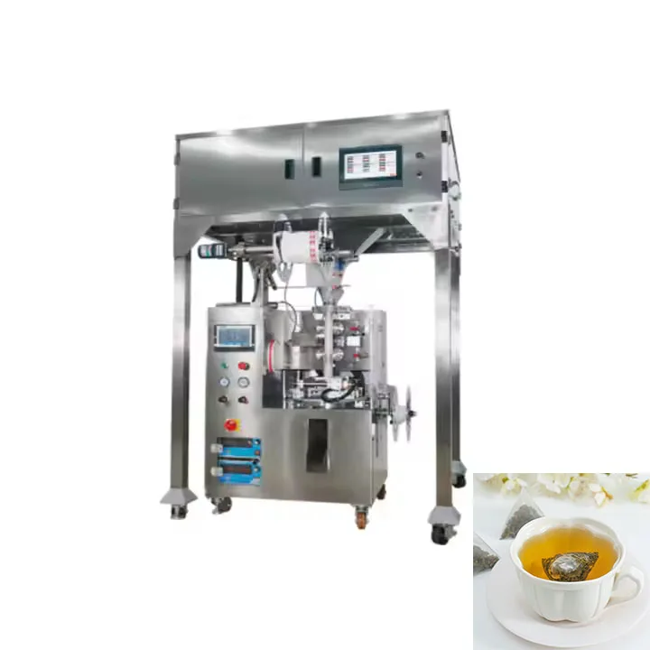 Factory Manufacturer Tea Machine Making Triangle Bag Inner Tea Packing Machine