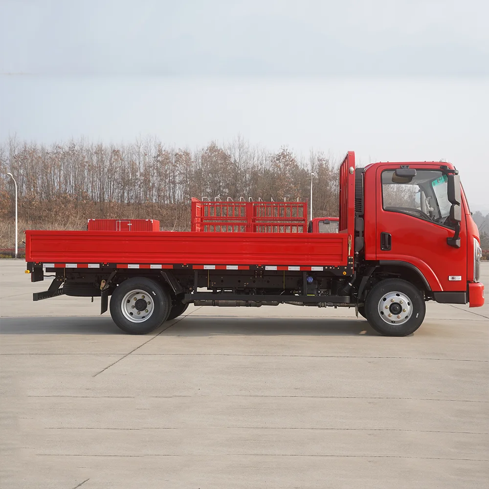 TRI-RING 4 * 2 Truck Box Type Cargo Truck, Urban Logistics Delivery Truck