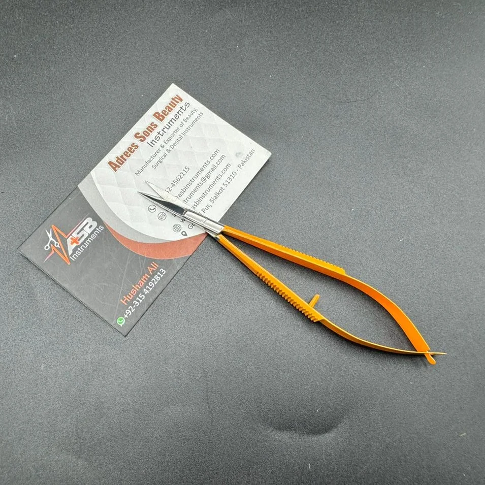 Orange Color Eyebrow Tweezers Custom Logo Sustainable Steel Slanted Pointed Tips Brow Tweezer With Brow Eyelash Spring Scissor