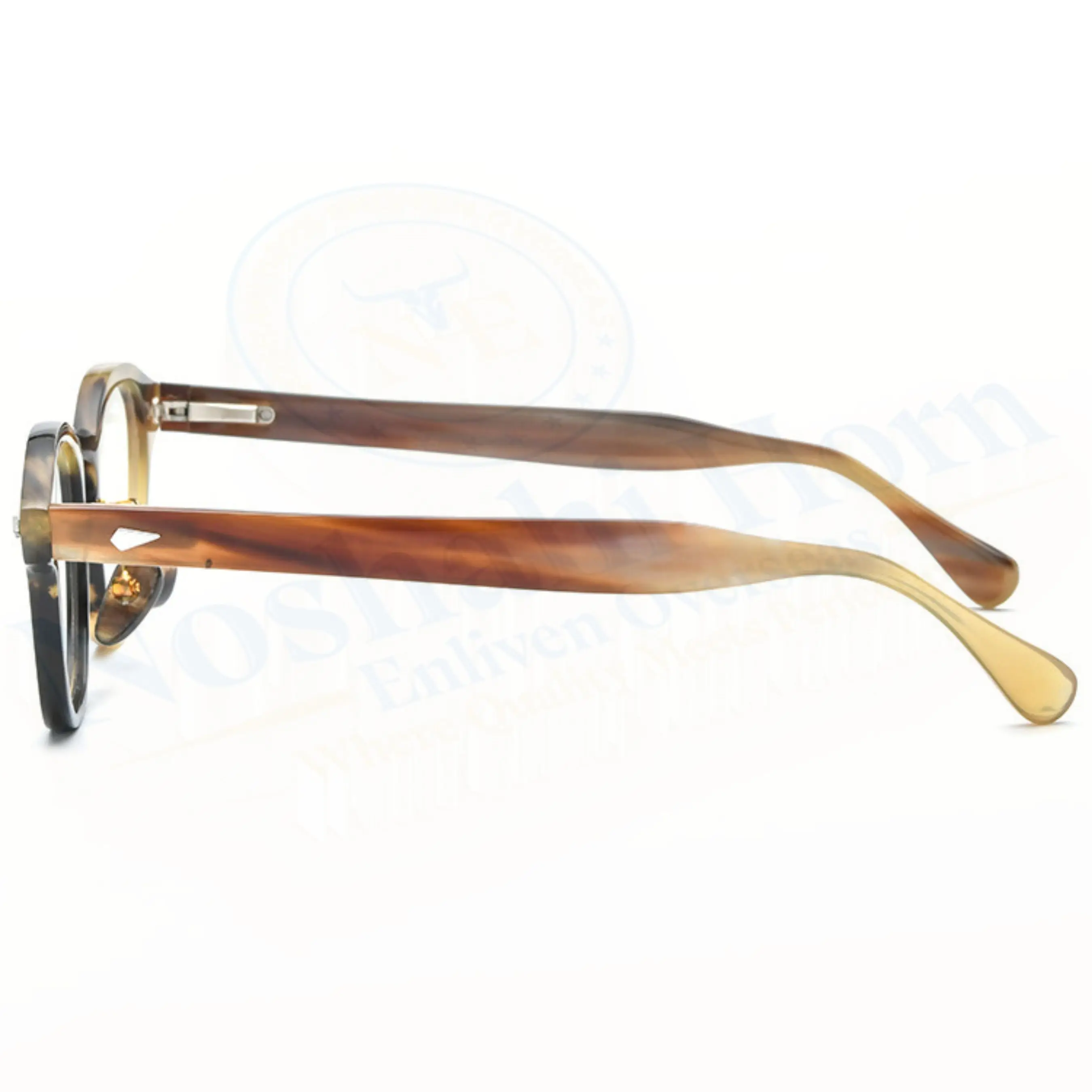 100% Genuine Horn Glasses R Buffalo Glasses Natural Buffalo Horn Eye glasses MADE BY NOSHAHI