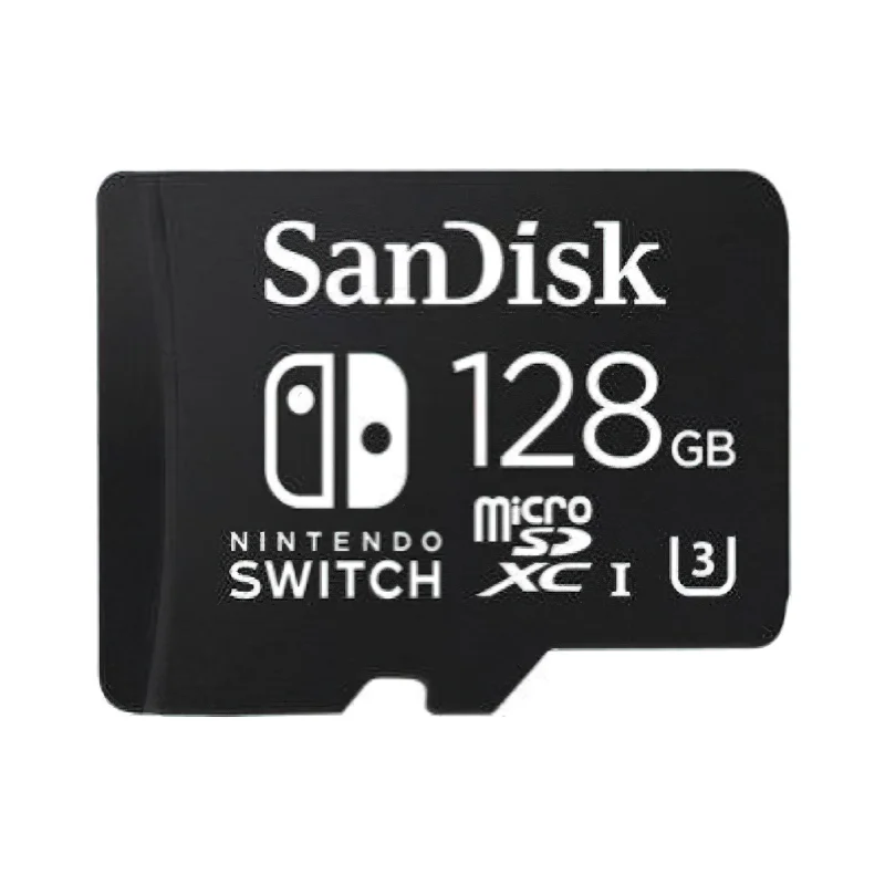 SANDISK SDSQXAO-128G-GN3ZN COBRANDED MICROSDXC 128GB  U3  C10  UHS-1  100MB/S R  90MB/S W For Switch