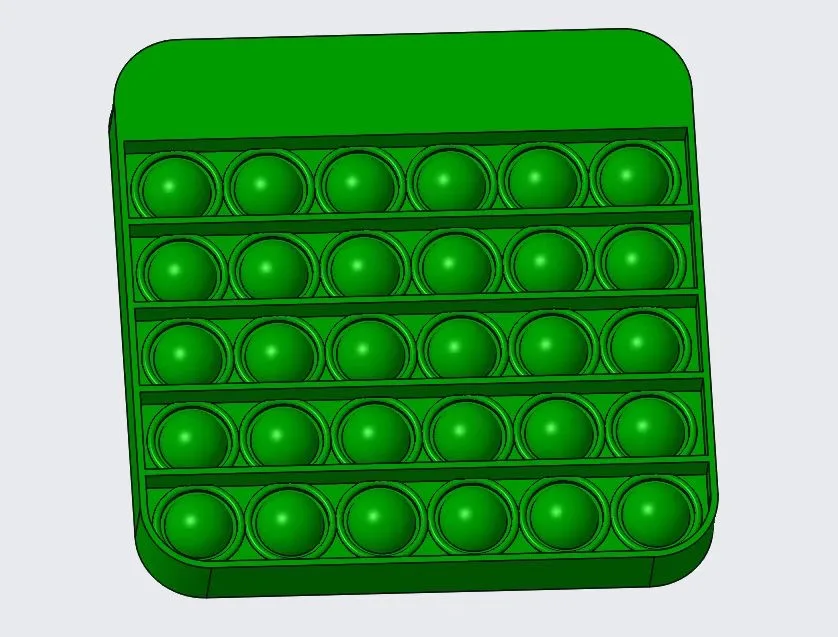 Custom Logo Silicone Pop Toy Push Bubble Toy Silicone Fidget Sensory pop toy