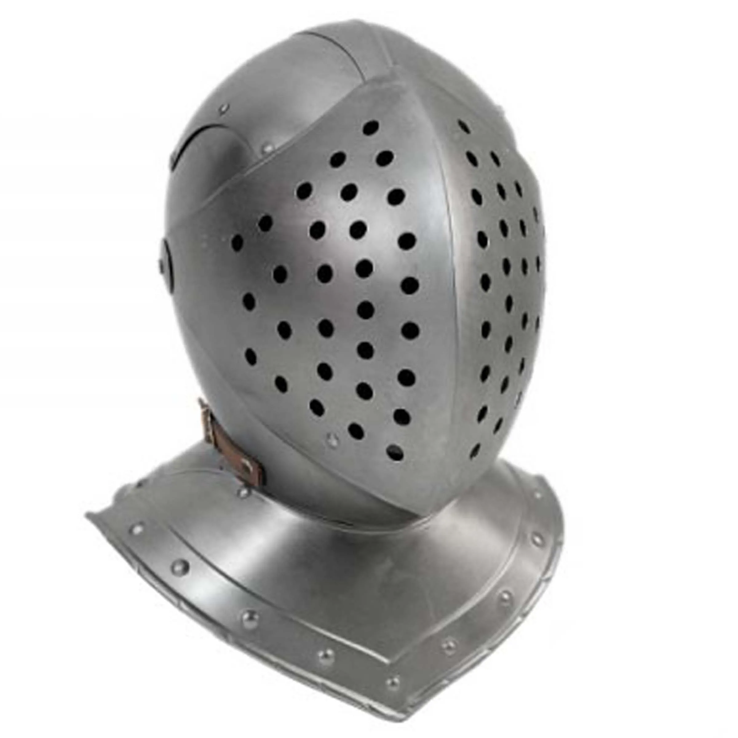 Tournament Great Bascinet Explore History with our Handcrafted Replica | Perfect for Reenactments and Collectors