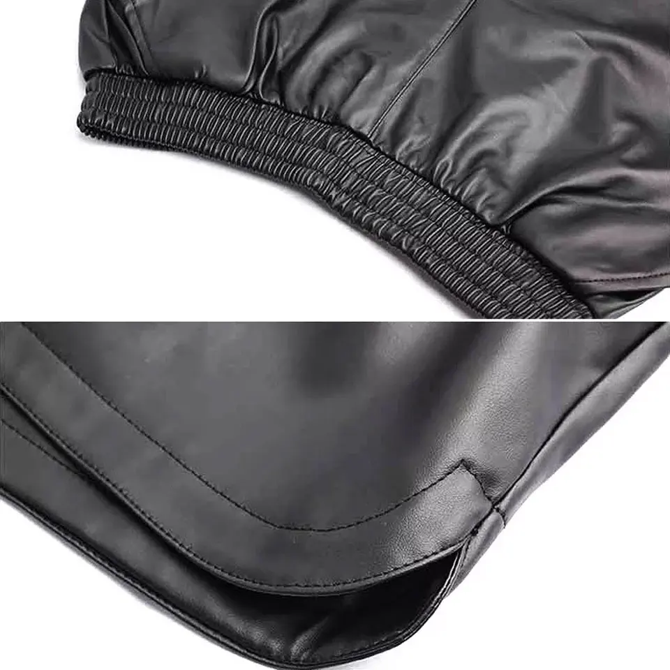 Ladies Faux Leather Shorts Wet Look Biker Hot Pants Elasticated Waist Trousers new Fashion wear biker shorts