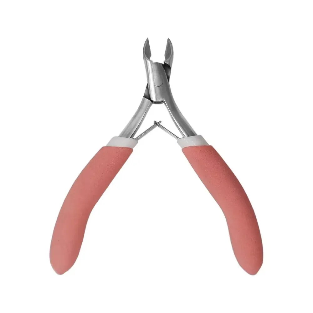 Factory Supply Stainless Steel Cuticle Nipper Ingrown Toenail Clippers Dead Skin Remover Nail Tools Cuticle Pusher Set