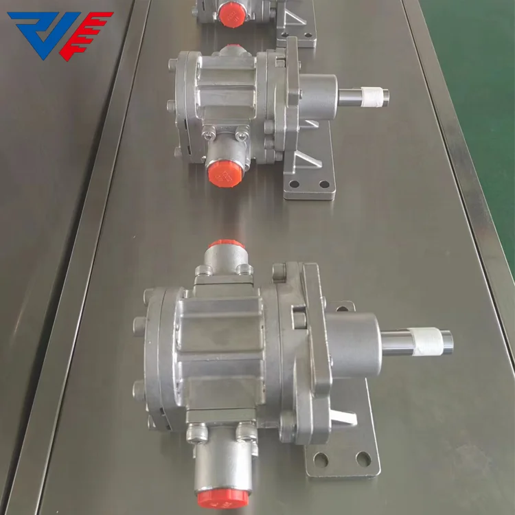 Easy-to-install stainless stee Chemical gear pumps for the transfer of chemical acid liquids