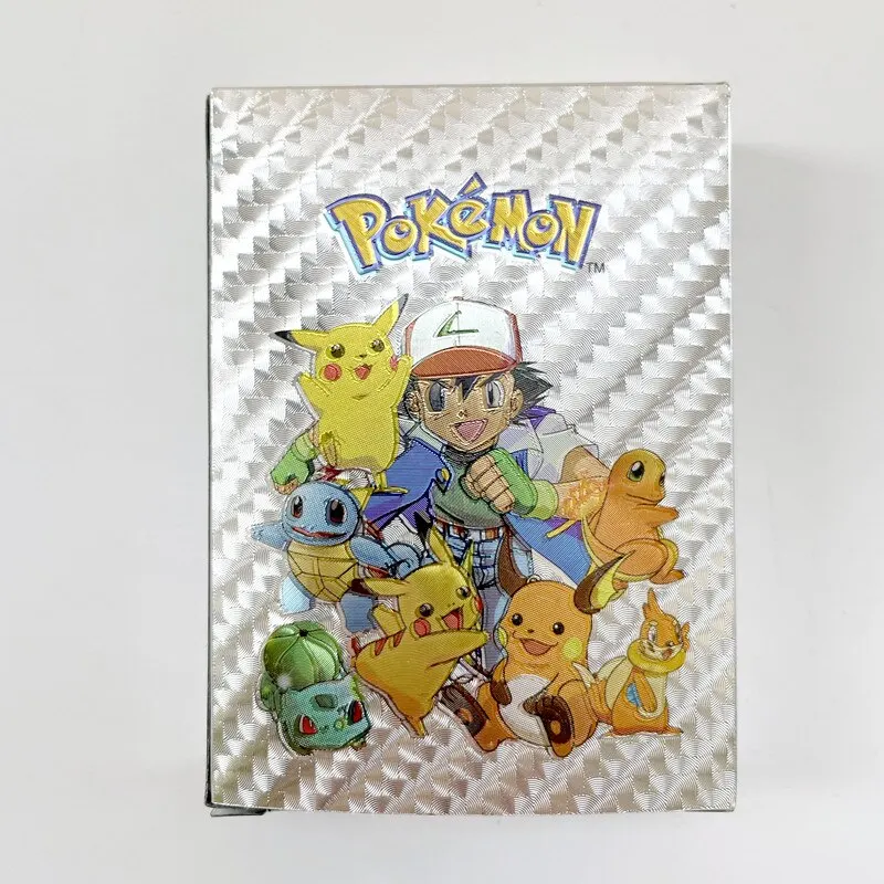 2023 27-55 Cartas Poke mon Cards Gold Card V Vmax Spanish Poke mon Golden Kids Game Collection Cards Christmas Gift