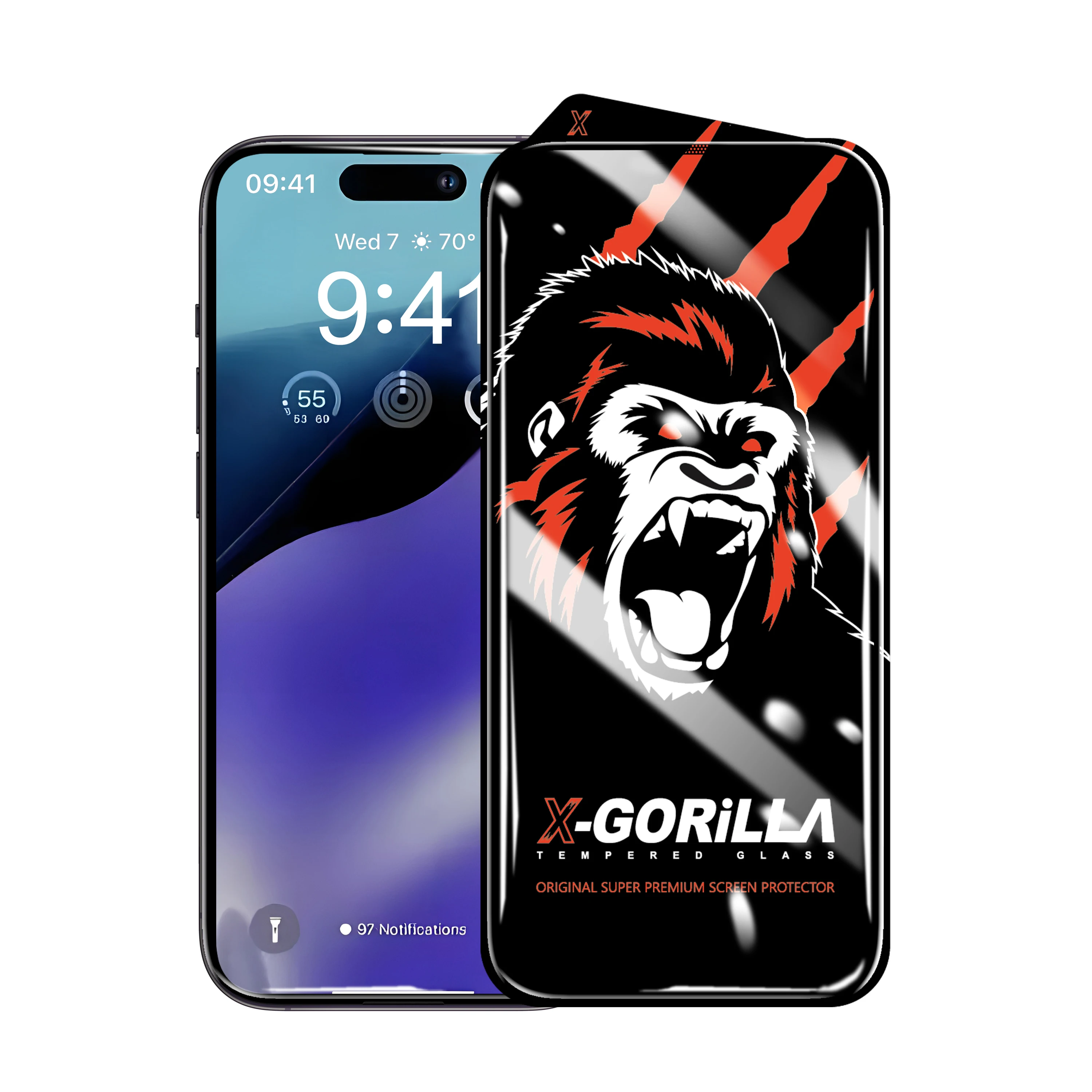 High Quality kingkong Anti Dust Protectors Protection Screen Protector Baiko King Kong Tempered Glass For Iphone 13 Pro Max 14