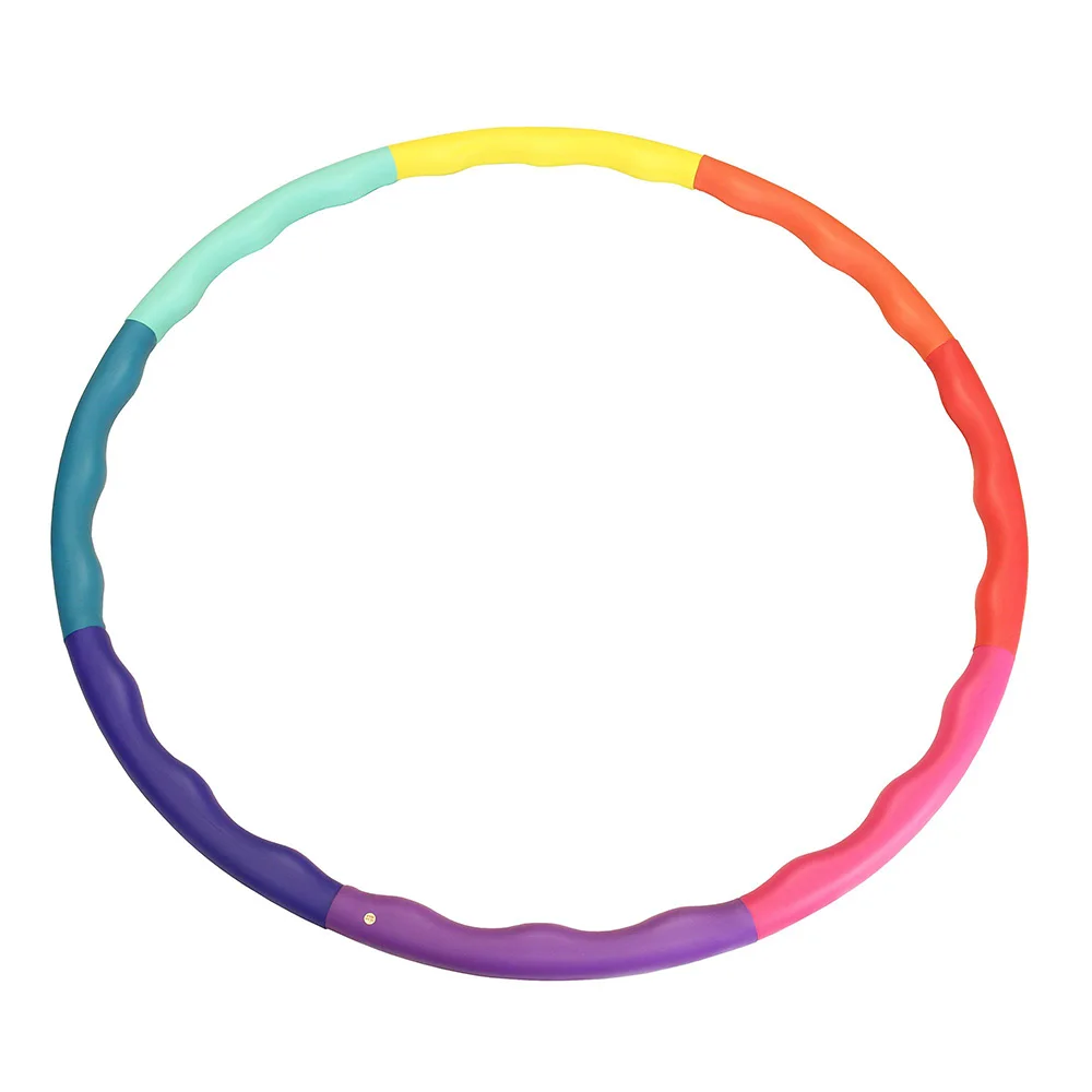 Colorful Foam-Padded Hula Circle Ring for Cardio & Core Fitness Training