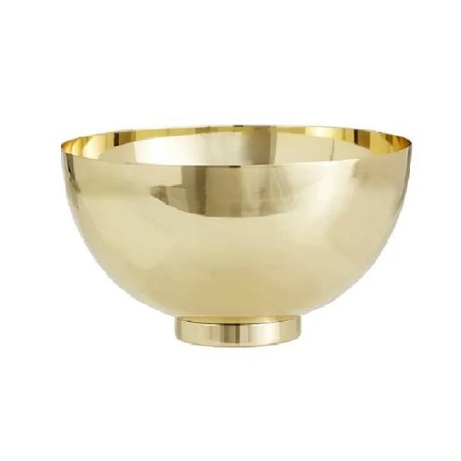 Premium Handmade Organic Fruit Bowl Basket Heart Shape Gold Plated Food Organizer Holder Metal for Home Hotels Wedding Tabletop