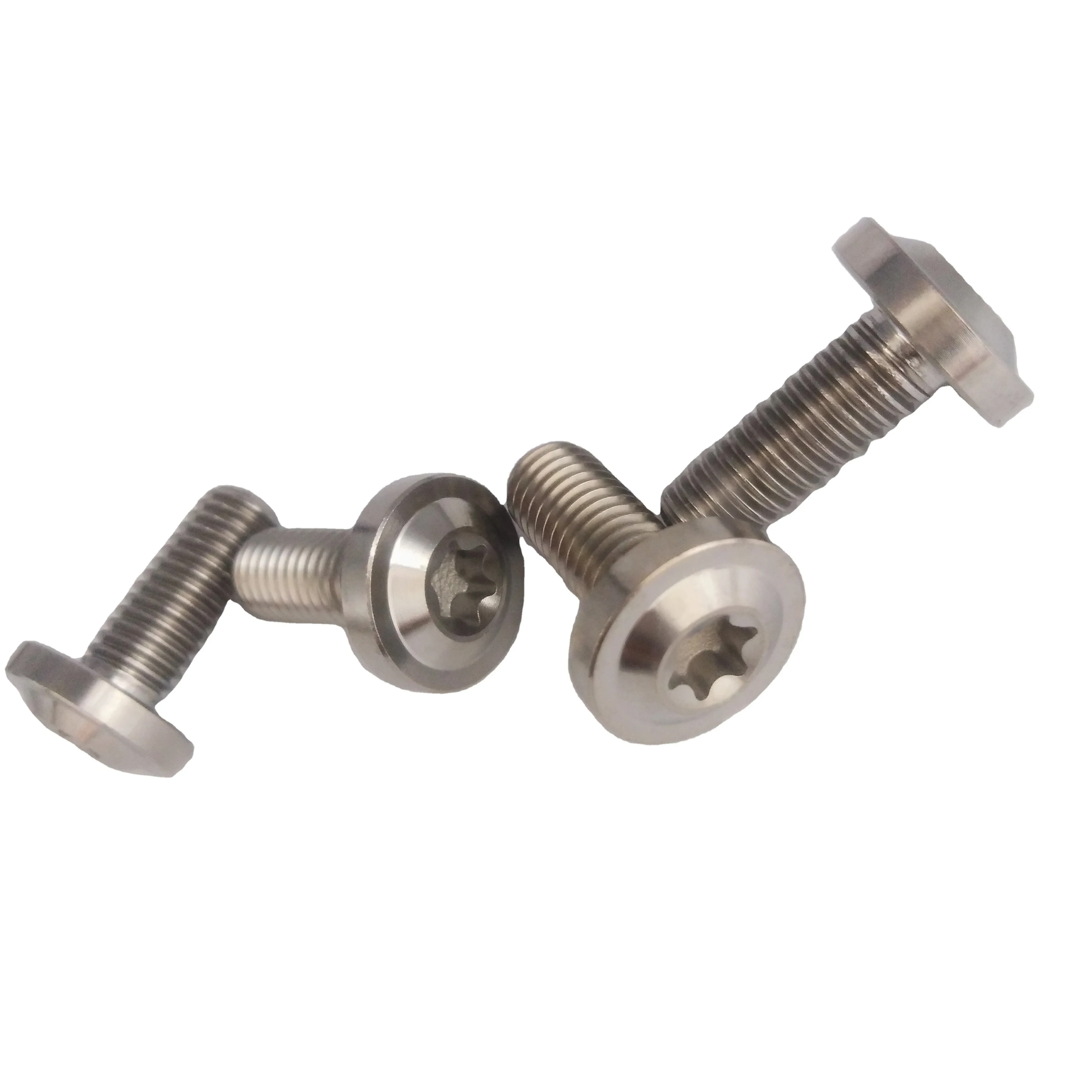 GR5 Disc Bolt Titanium Plain Finish Motorcycle Studs ANSI Standard Wholesale Metal Studs Bolts for Motorcycle