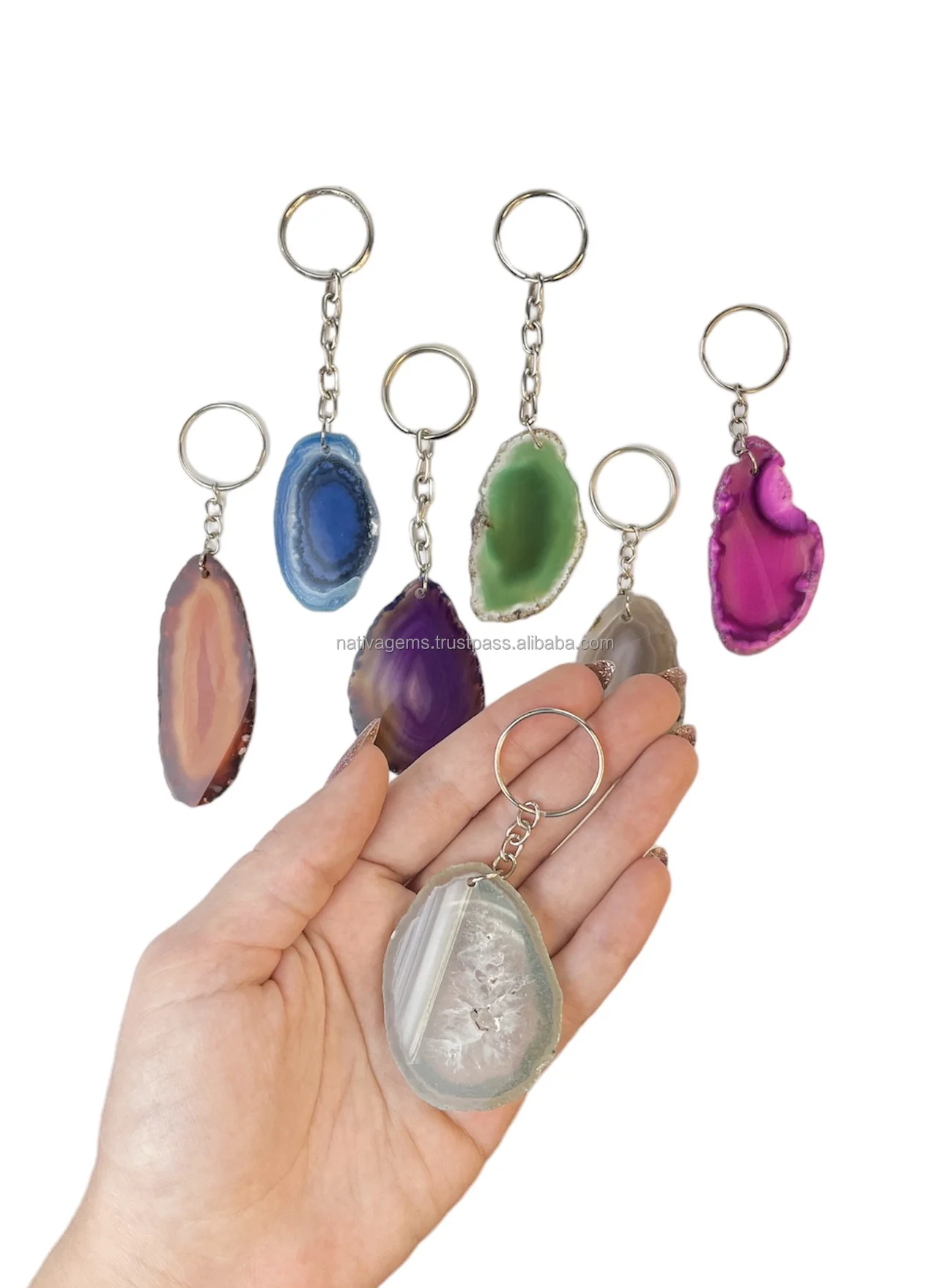 Agate Slice Keychains-1.jpg