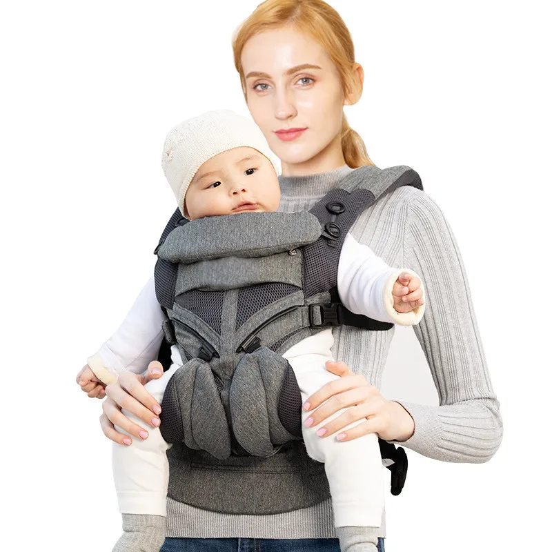 OEM Various styles Comfortable breathable safety baby sling newborn baby wrap carrier wholesale