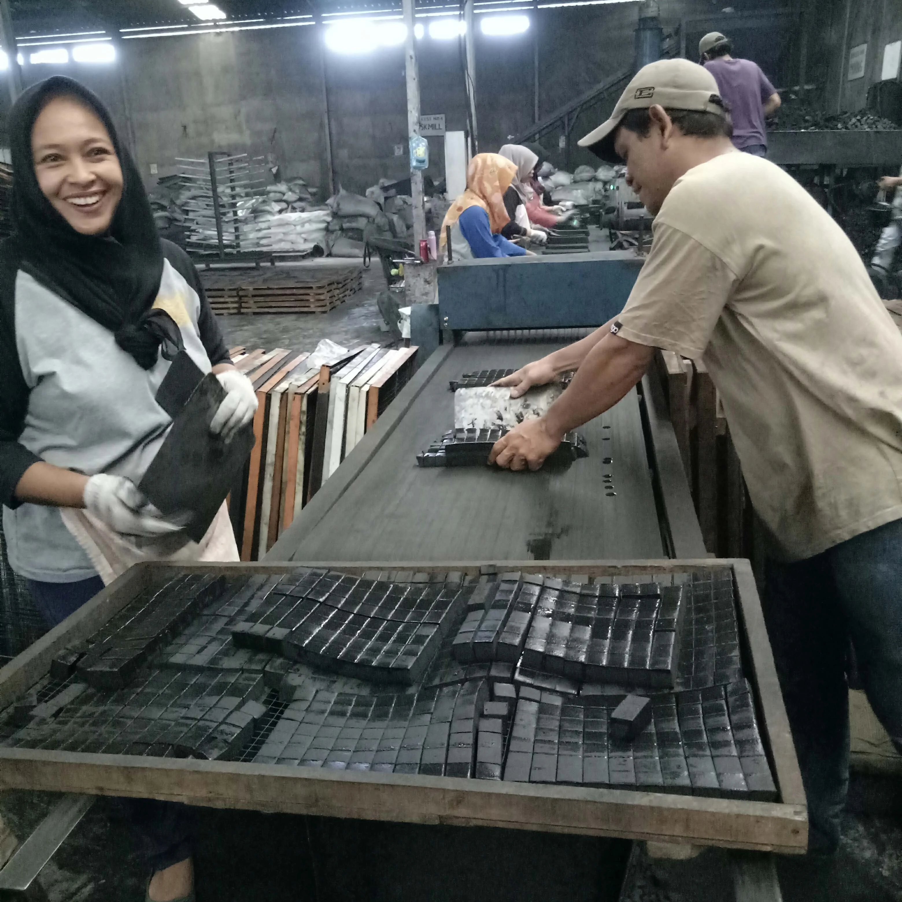 NEW PRODUCT FROM INDONESIA Hexagonal BBQ Charcoal Briquette Made Natural Coconut Shell Charcoal