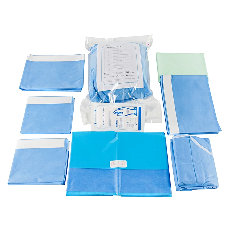 kingphar original manufacturer sterile eo surgical kit and instrument echo ortho pack disposable dental kit