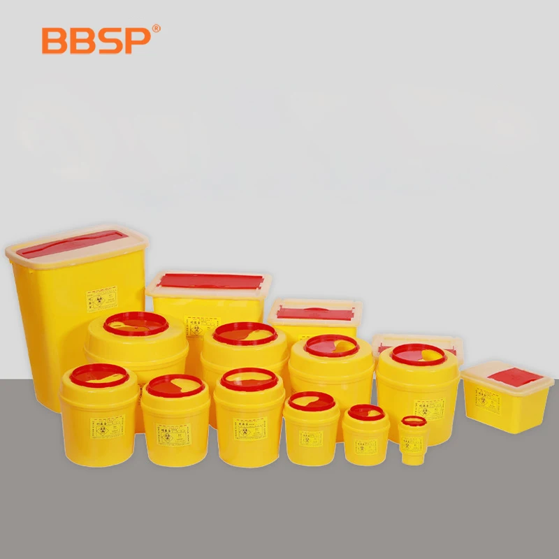 Контейнер больничный одноразовый для медицинских отходов 5 л 7