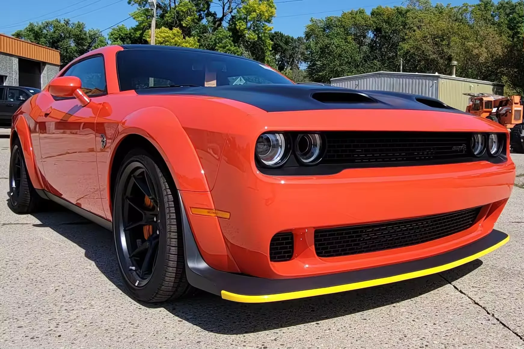 Аккуратно использованный 2021 Dodgge Challenger Hellcat Redeye ~ 8 миль 797 л.с. с наддувом V8 Widebody без модификаций