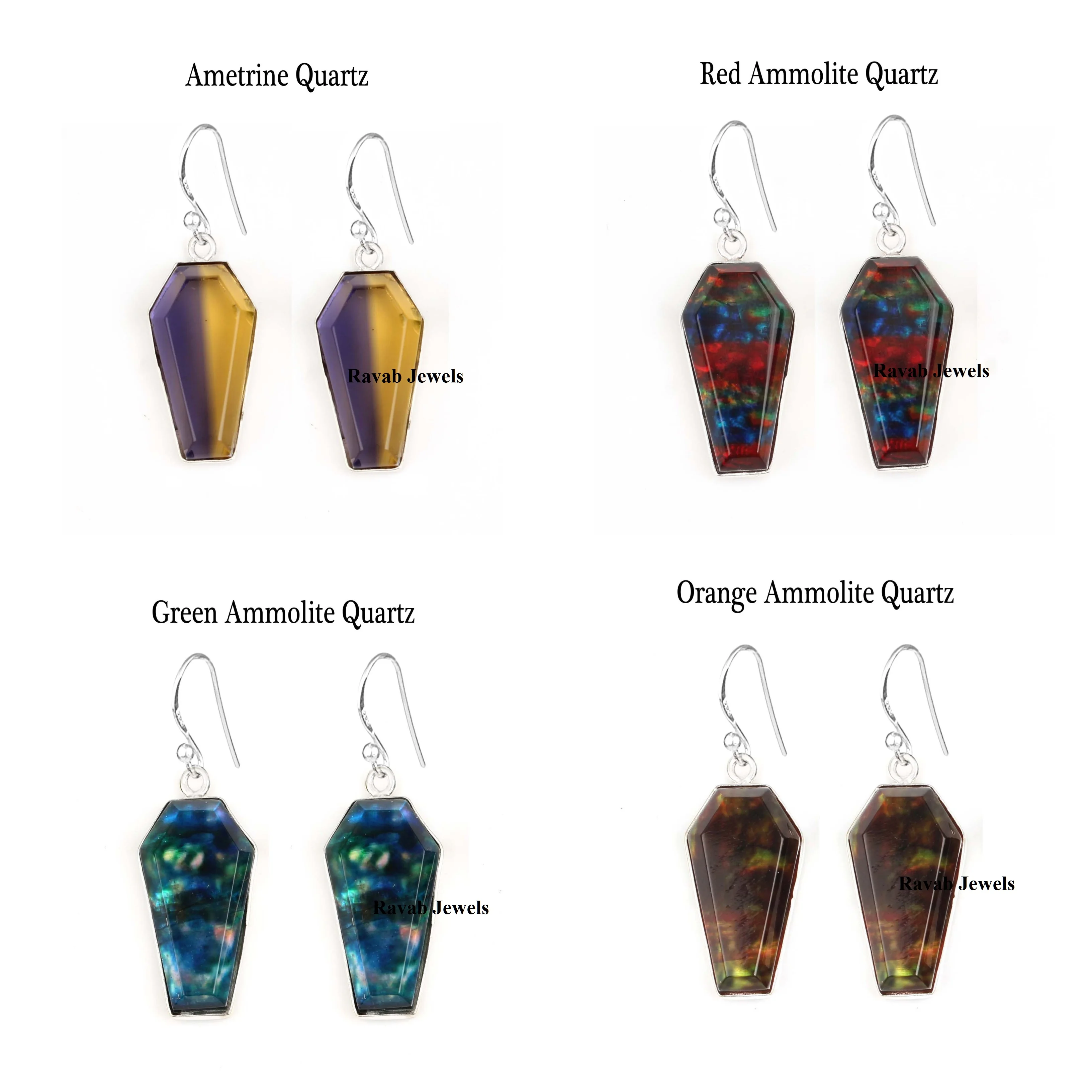 Mohave Oyster Turquoise 925 Sterling Silver Solid Spiny Women Jewelry Coffin Shape 10x17mm Party Luxury Gift Earring For Female