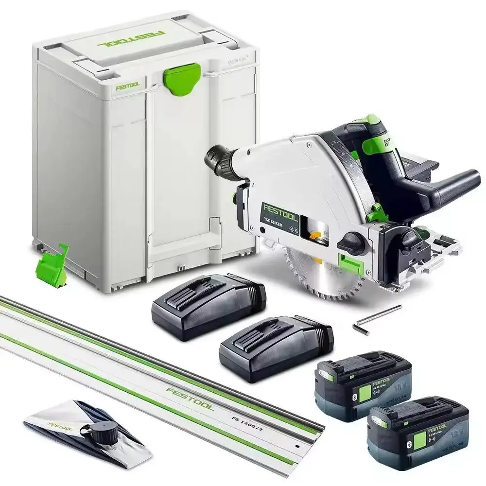 Лидер продаж лучшее качество новый бренд Festool-TSC 55KEBI-Plus/XL-FS (577282) 18 В 5 2 А/ч литий-ионная Беспроводная погружная пила