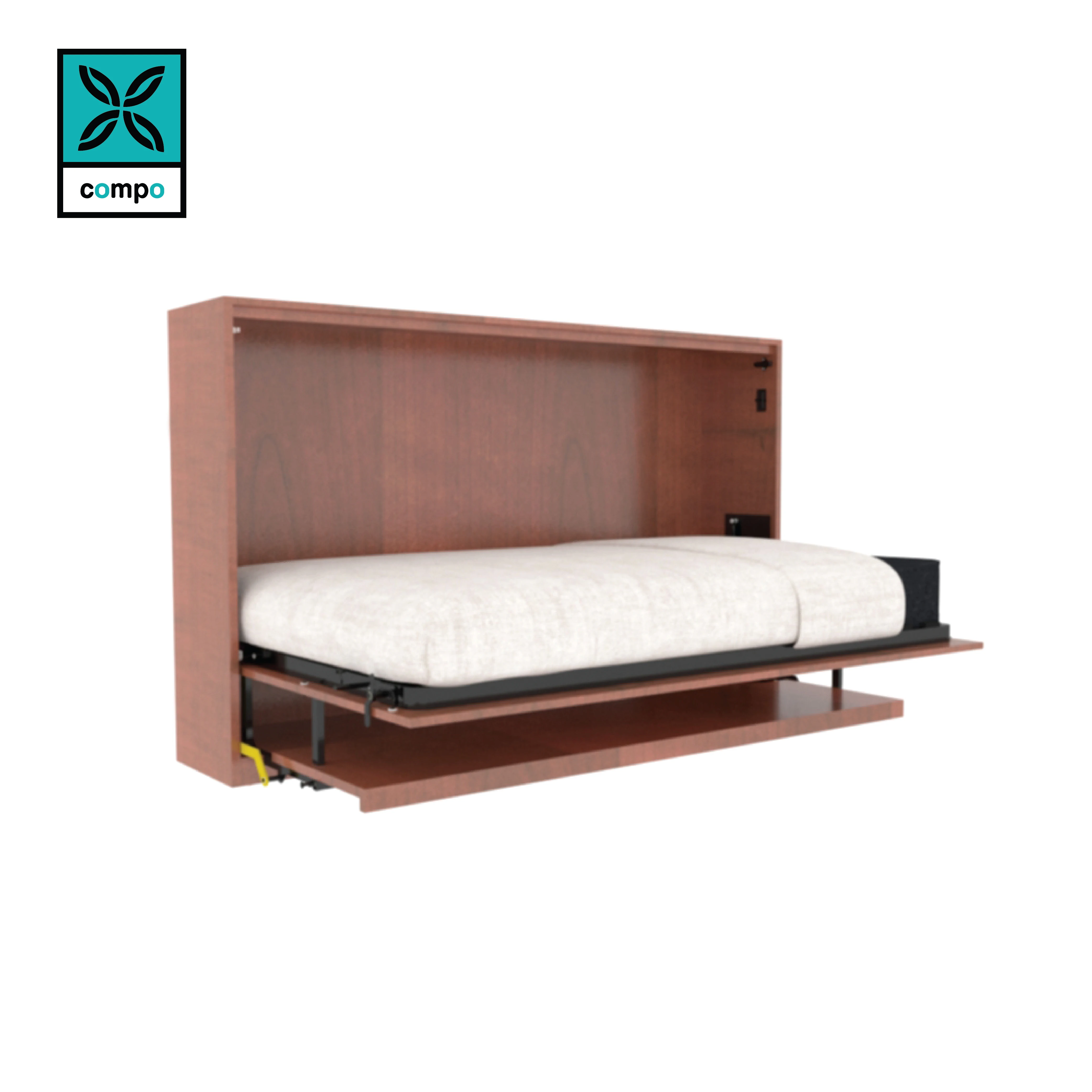 smart furniture murphy bed mechanisms wall mounted folding bed ideal for hostel apartment condominium customize bed size