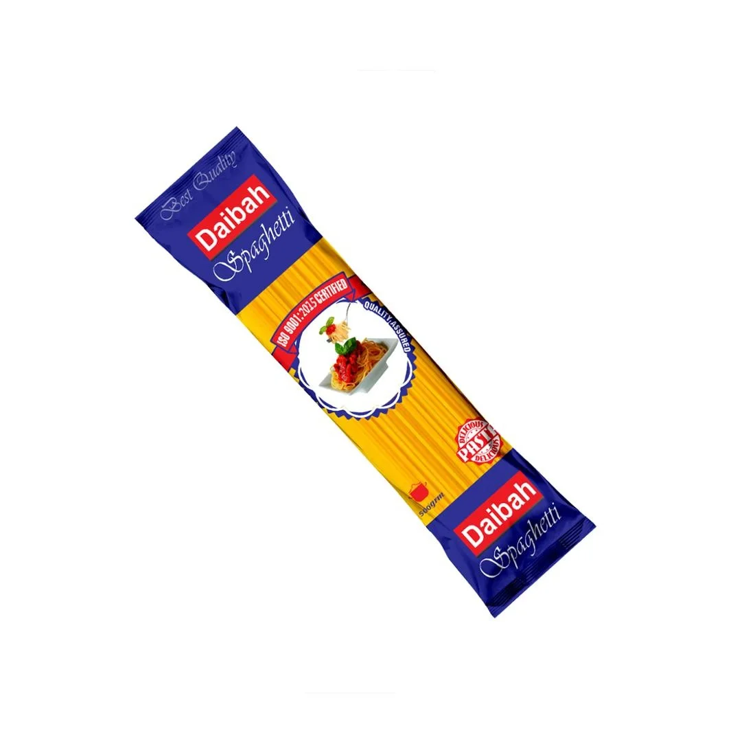 Top Quality 100% Authentic Italian Dry pasta 500g Spaghetti in bag Durum Wheat Pasta for Cooking