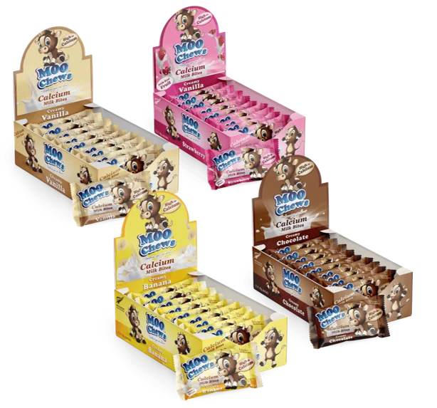 Healthy snack for kids, Milk tablet high calcium, Strawberry, NZ made, gluten free, Delicious Nutritious