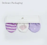 New Design Ombre Pink Baby Mittens (Bundle of 3) Baby Shoes Mittens Set Knit Newborn Girls Boys Baby Mittens and Booties